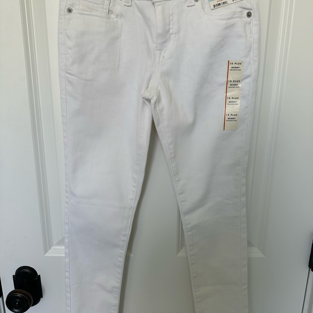 Cat & Jack Kids White Jeans